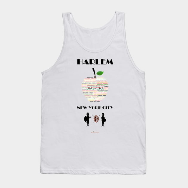 Harlem, New York City, Crossroads of the Diaspora Tank Top by Harlem, Crossroads of the Diaspora